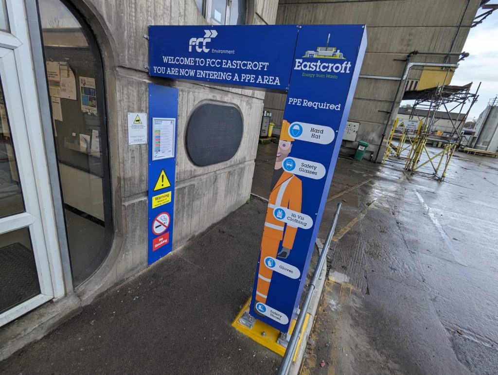 Eastcroft FCC Environment - Safety Arch