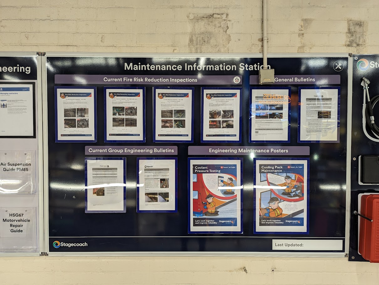 after maintenance board