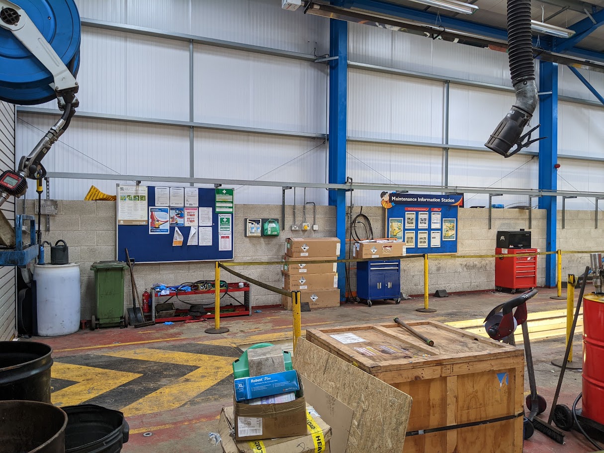 before maintenance board